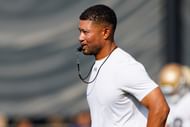 Notre Dame HC Marcus Freeman - Source: Imagn